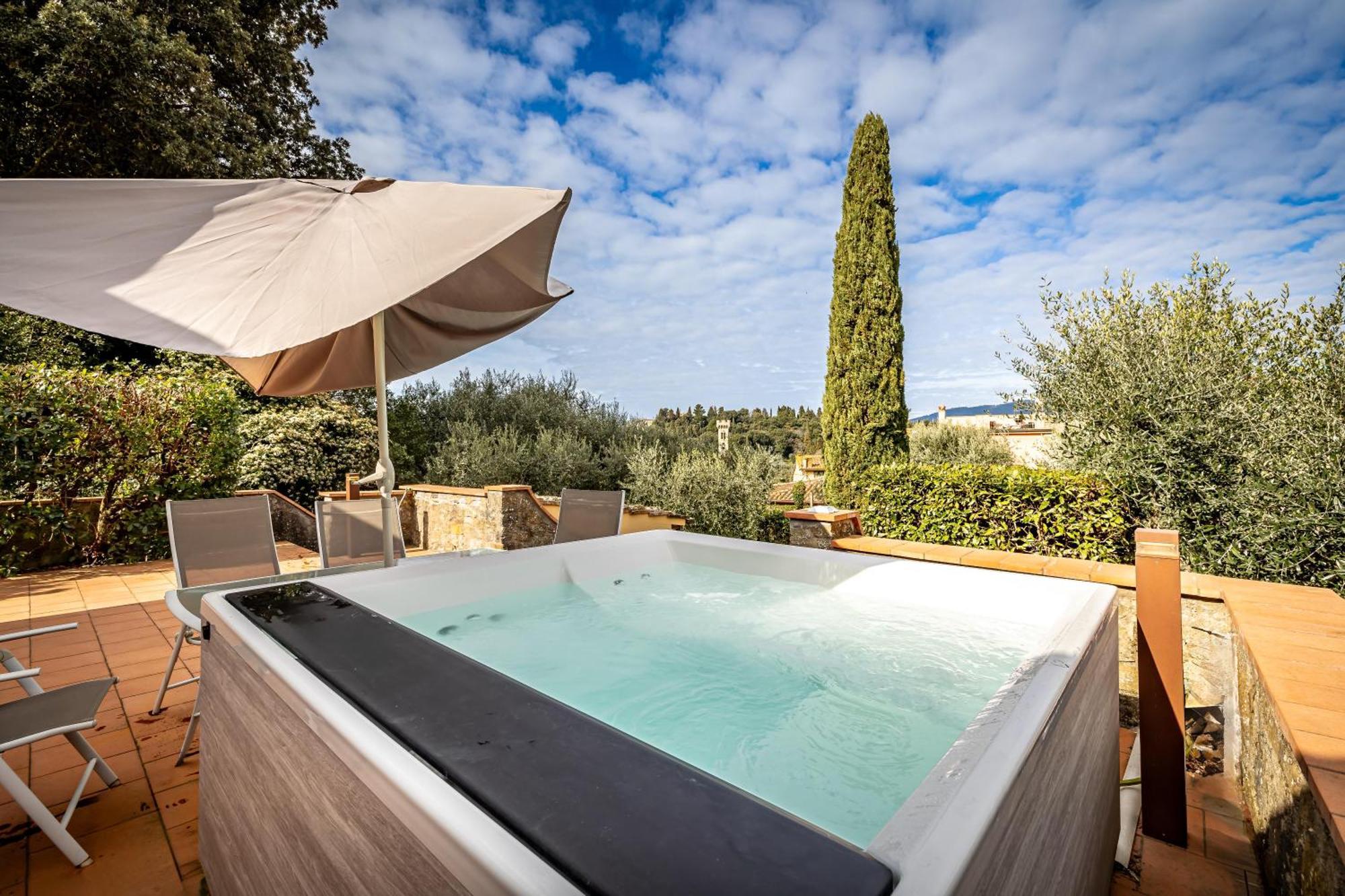 Yid Cozy House In Fiesole With Jacuzziアパートメント エクステリア 写真